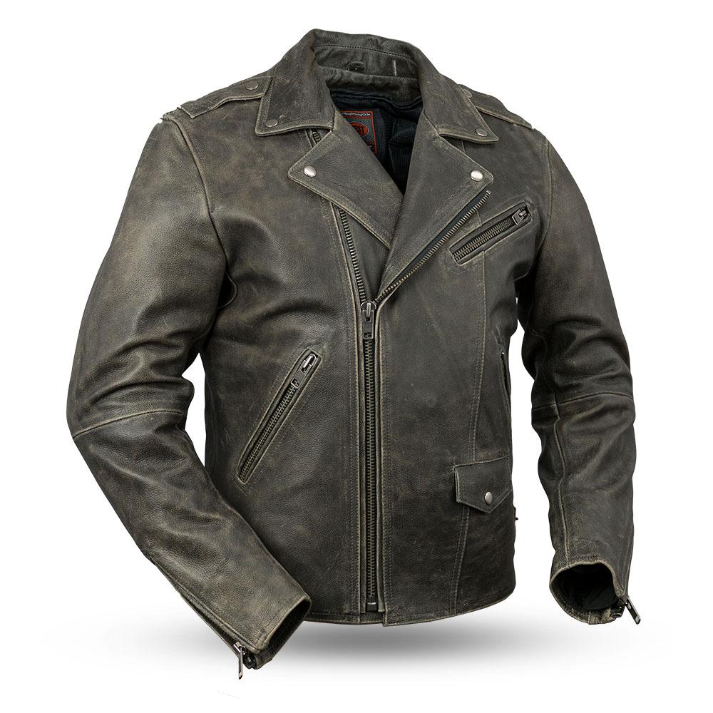 Enforcer Men’s Leather Motorcycle Jacket | Jack's