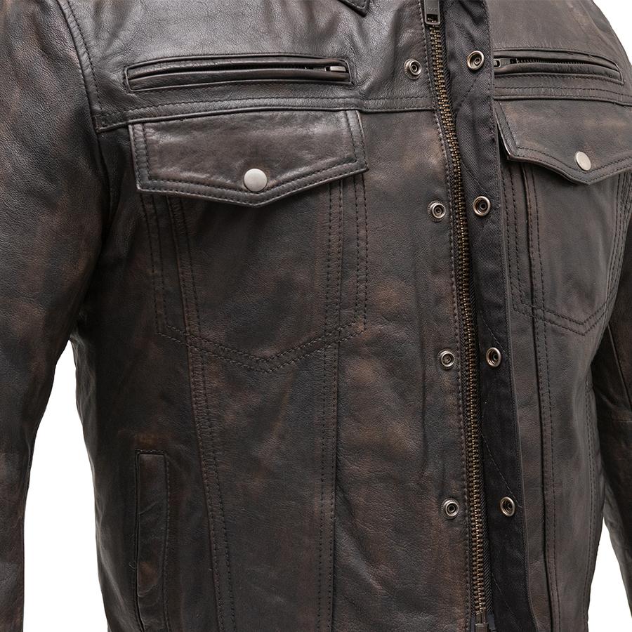 Villan | Men’s Leather Motorcycle Jacket | Jack's