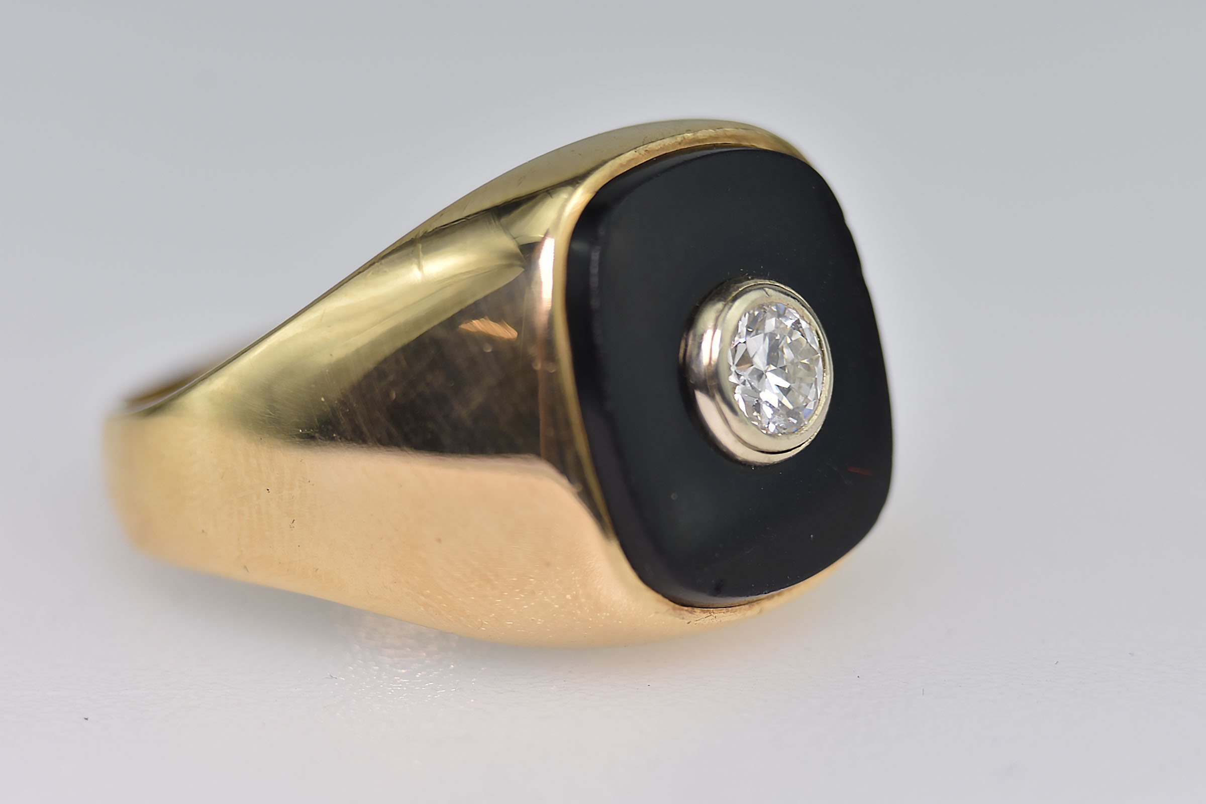 Men’s Onyx & Diamond Ring Jack's