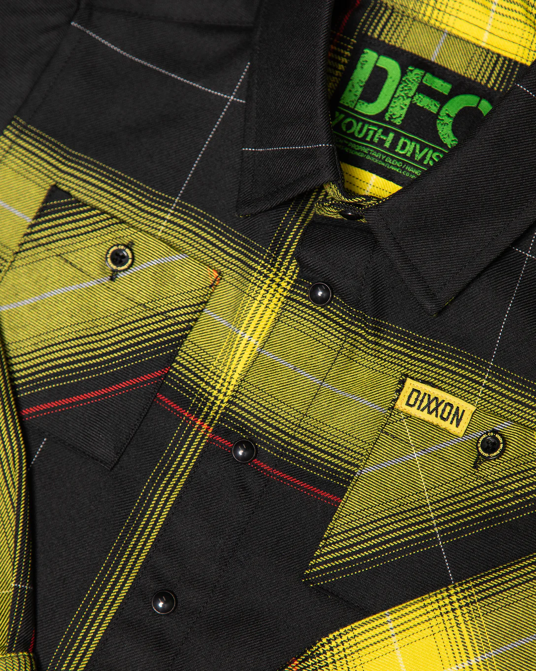 Christian Hosoi Youth Long Sleeve Dixxon Flannel - Image 2