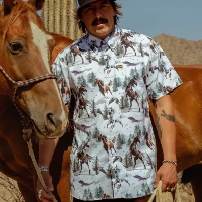 The Bronco Short Sleeve Dixxon Party Shirt