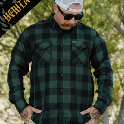 Evergreen Heritage Long Sleeve Dixxon Flannel