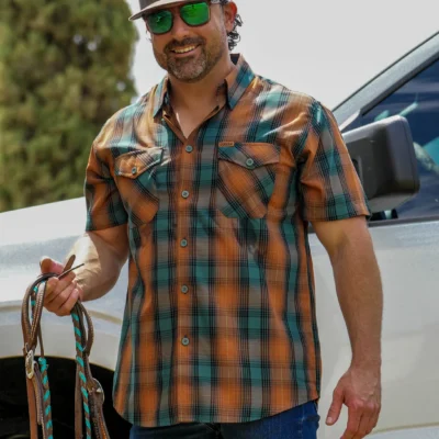 Tyler Bamboo Short Sleeve Dixxon Button Up Shirt