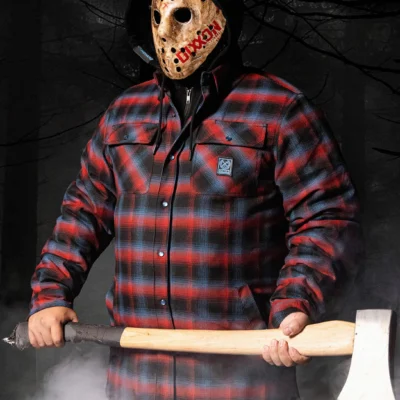 Dimensions Dixxon Hooded Flannel Jacket