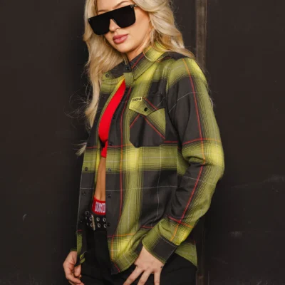 Christian Hosoi Ladies Long Sleeve Dixxon Flannel