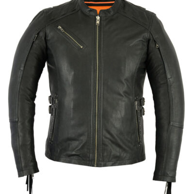 Stylish Jacket with Studds and Fringe
