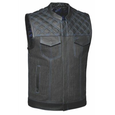 Cobalt Blue Hybrid Club Style Vest