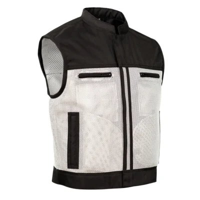 Lowcut Summer Spark Men's Mesh Vest Silver