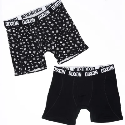 Dixxon Bone Zone Cotton Stretch 2 Pack Boxer Briefs