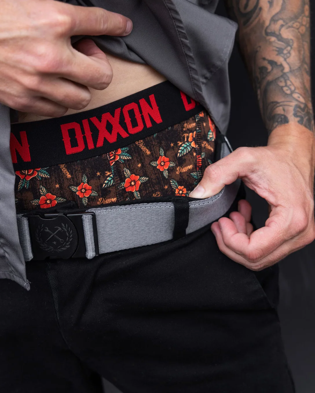 Dixxon Stay Gold Cotton Stretch 2 Pack Boxer Briefs - Image 2