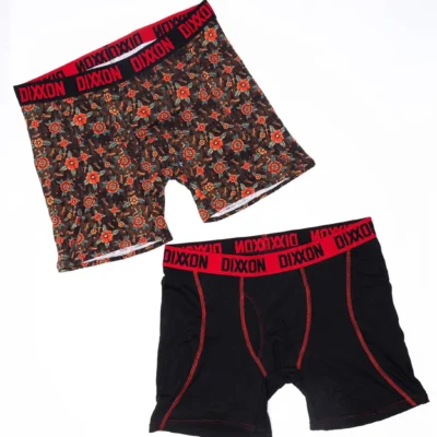Dixxon Stay Gold Cotton Stretch 2 Pack Boxer Briefs