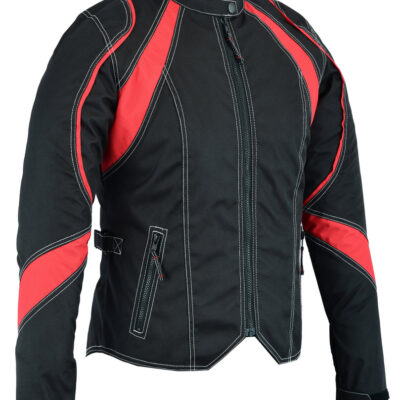 Alternative view of Ladies Embroidered Crown Filigree Textile Jacket