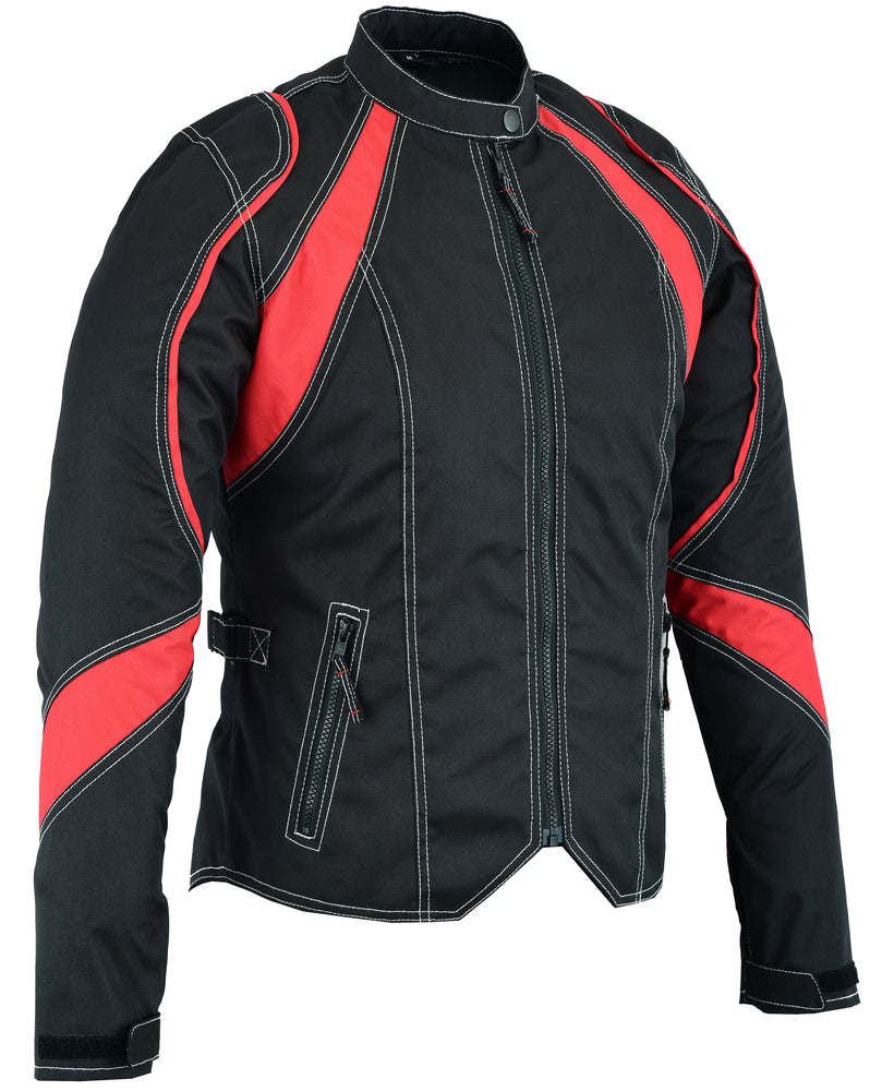 Ladies Embroidered Crown Filigree Textile Jacket - Image 2