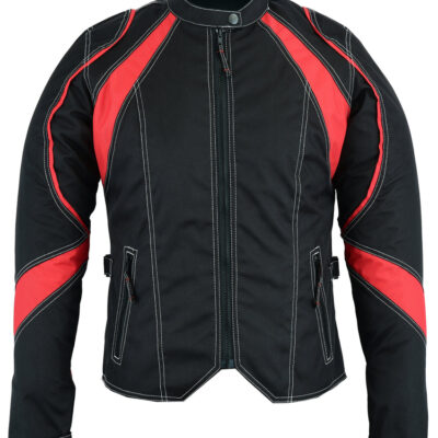 Ladies Embroidered Crown Filigree Textile Jacket