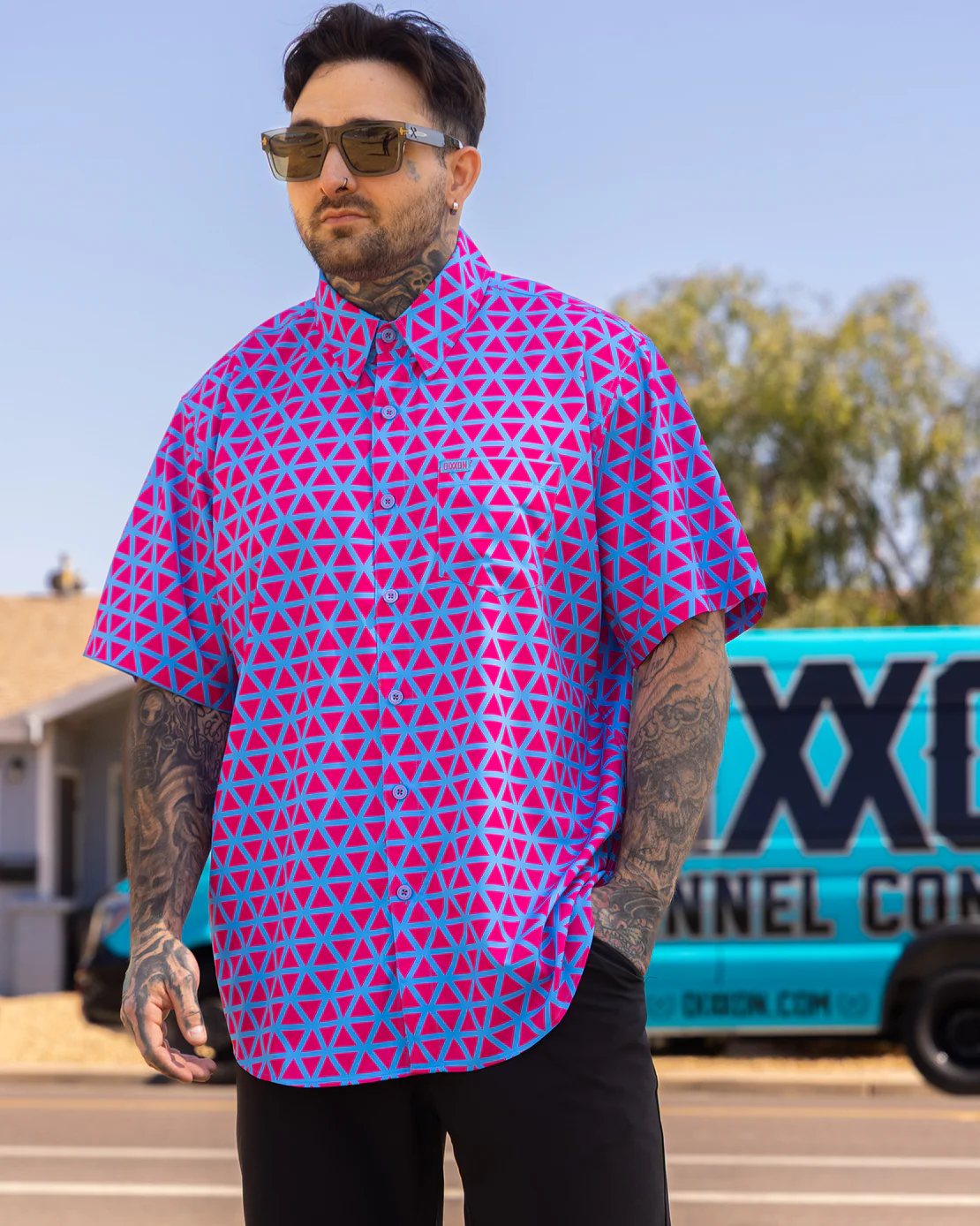 Enigma Short Sleeve Dixxon Party Shirt - Image 2
