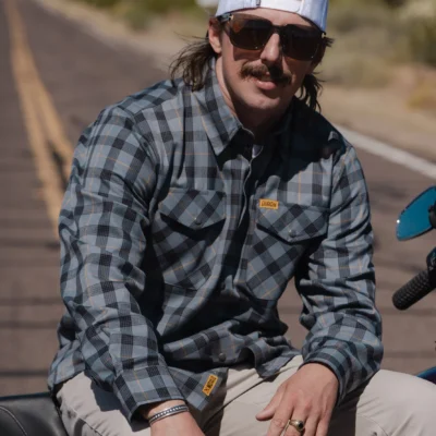 Alternative view of Highway Ribbons  Dixxon Long Sleeve Flannel