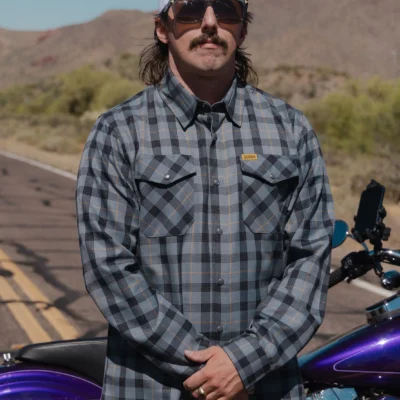Highway Ribbons  Dixxon Long Sleeve Flannel