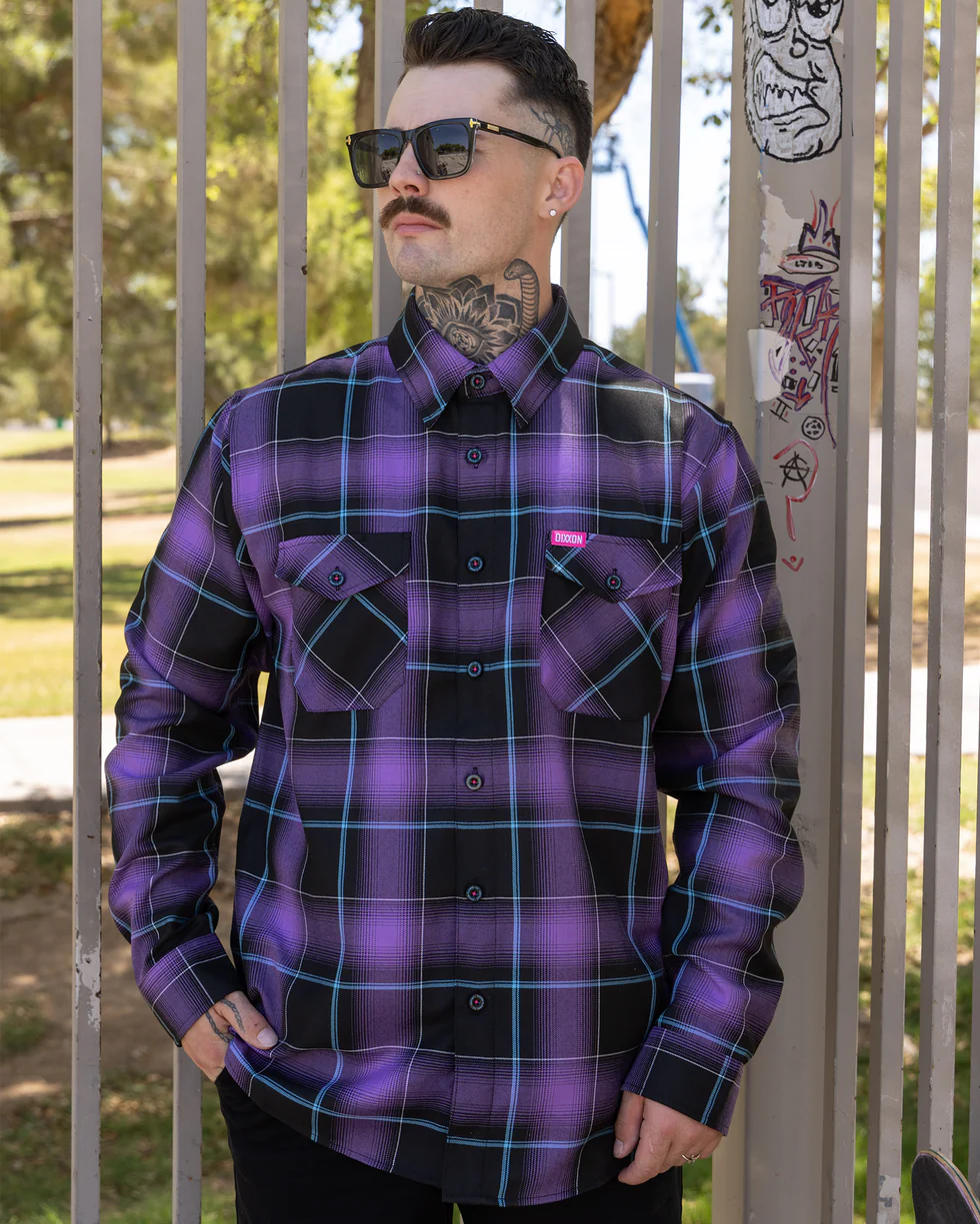 Cruser Men's Long Sleeve Dixxon Flannel - Image 3