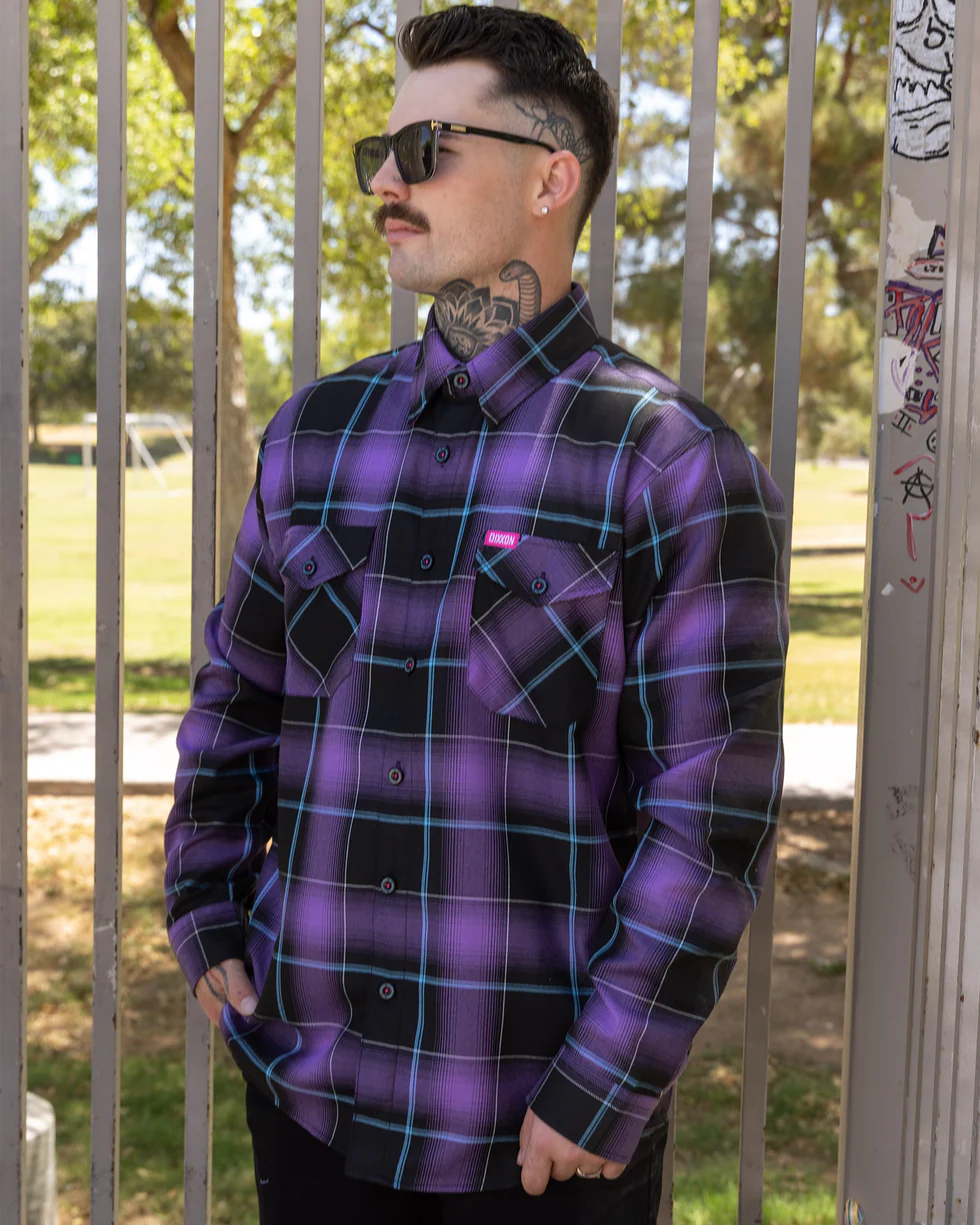 Cruser Men's Long Sleeve Dixxon Flannel - Image 4