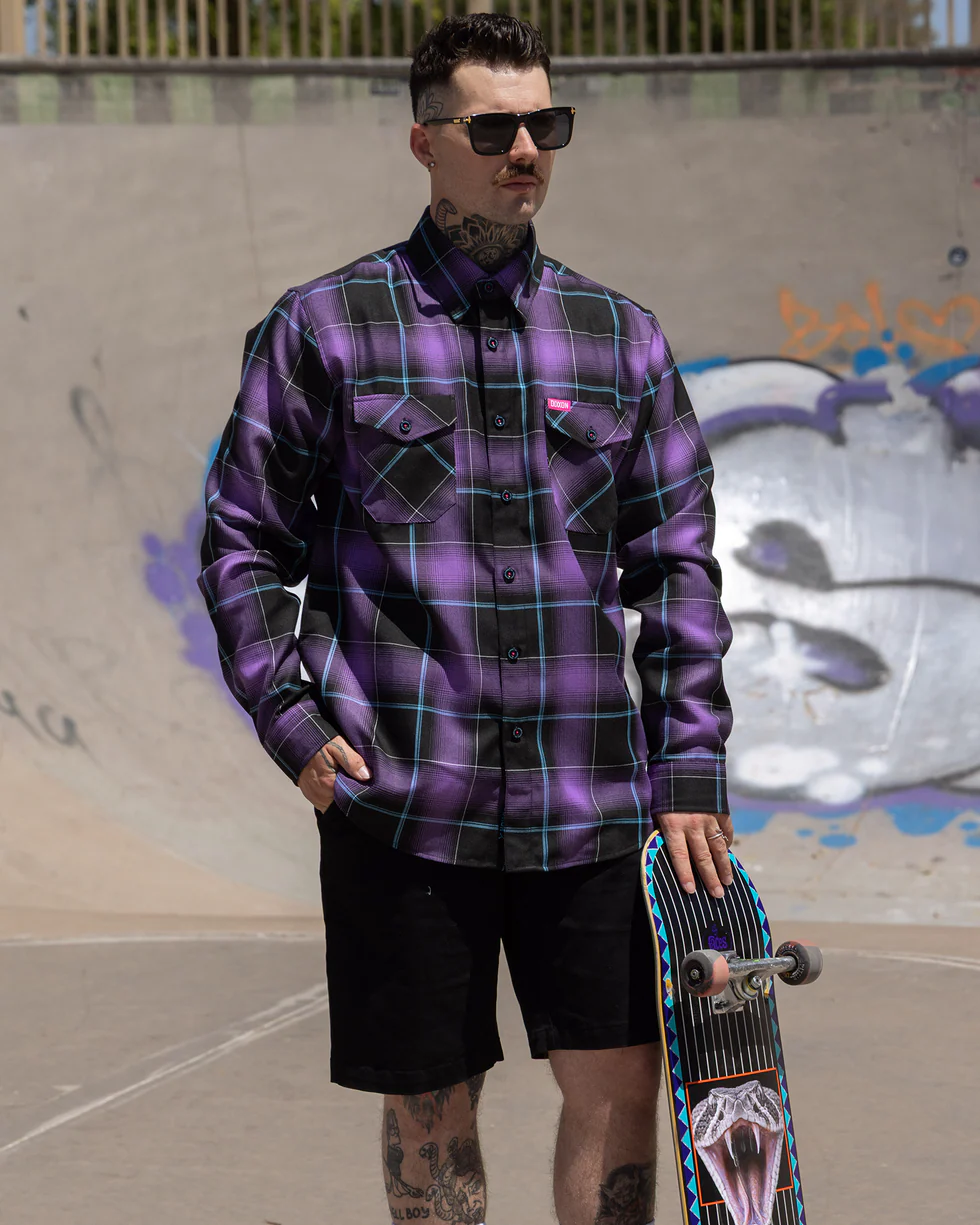 Cruser Men's Long Sleeve Dixxon Flannel