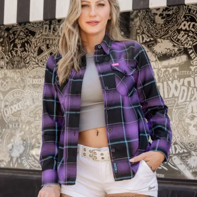 Cruzer Ladies Long Sleeve Dixxon Flannel