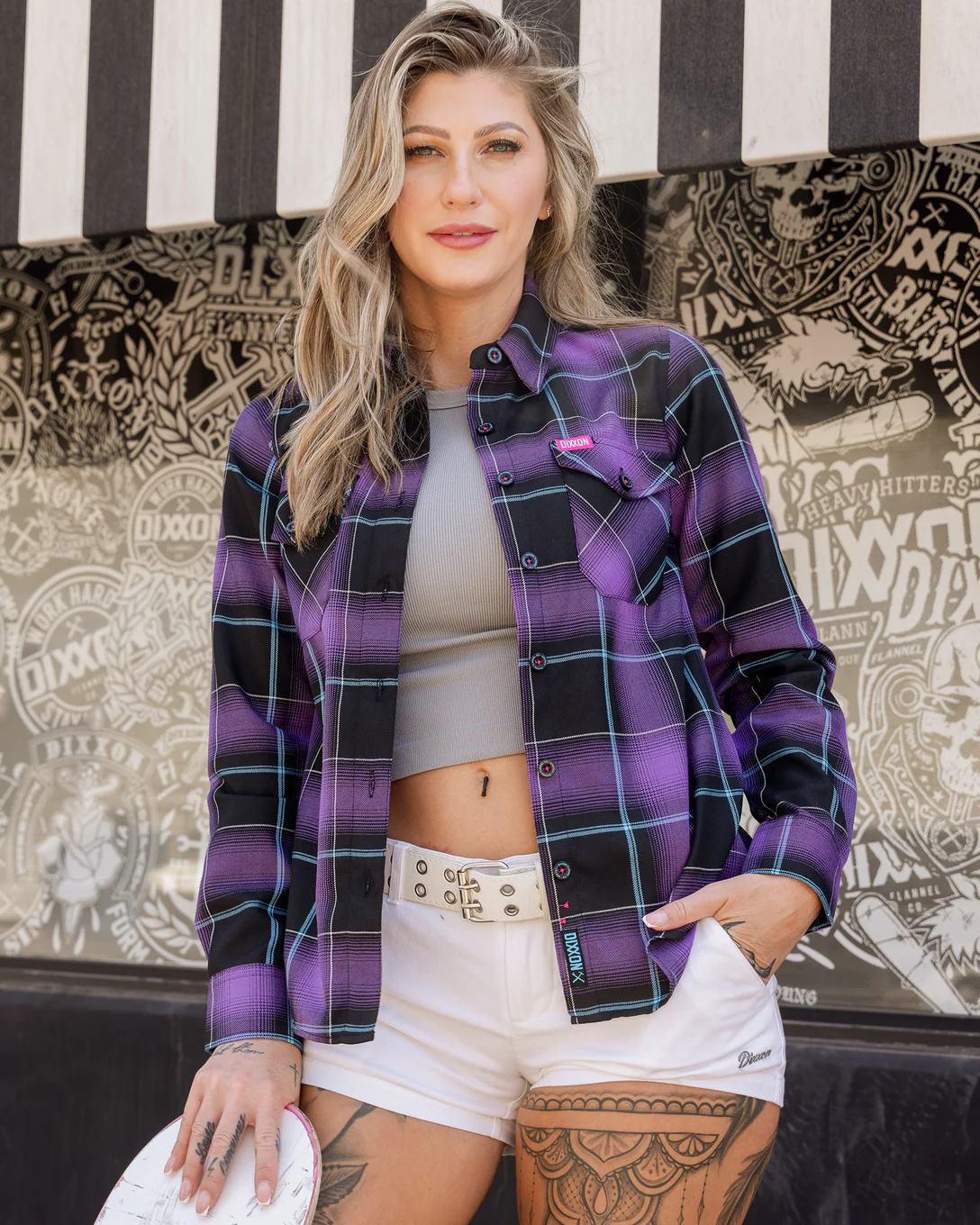 Cruzer Ladies Long Sleeve Dixxon Flannel