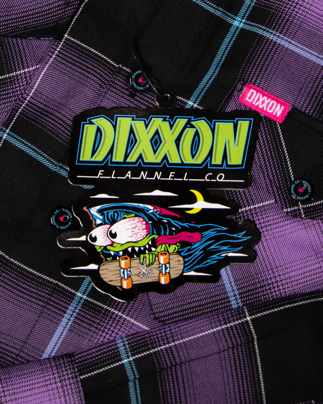 Cruzer Ladies Long Sleeve Dixxon Flannel - Image 2