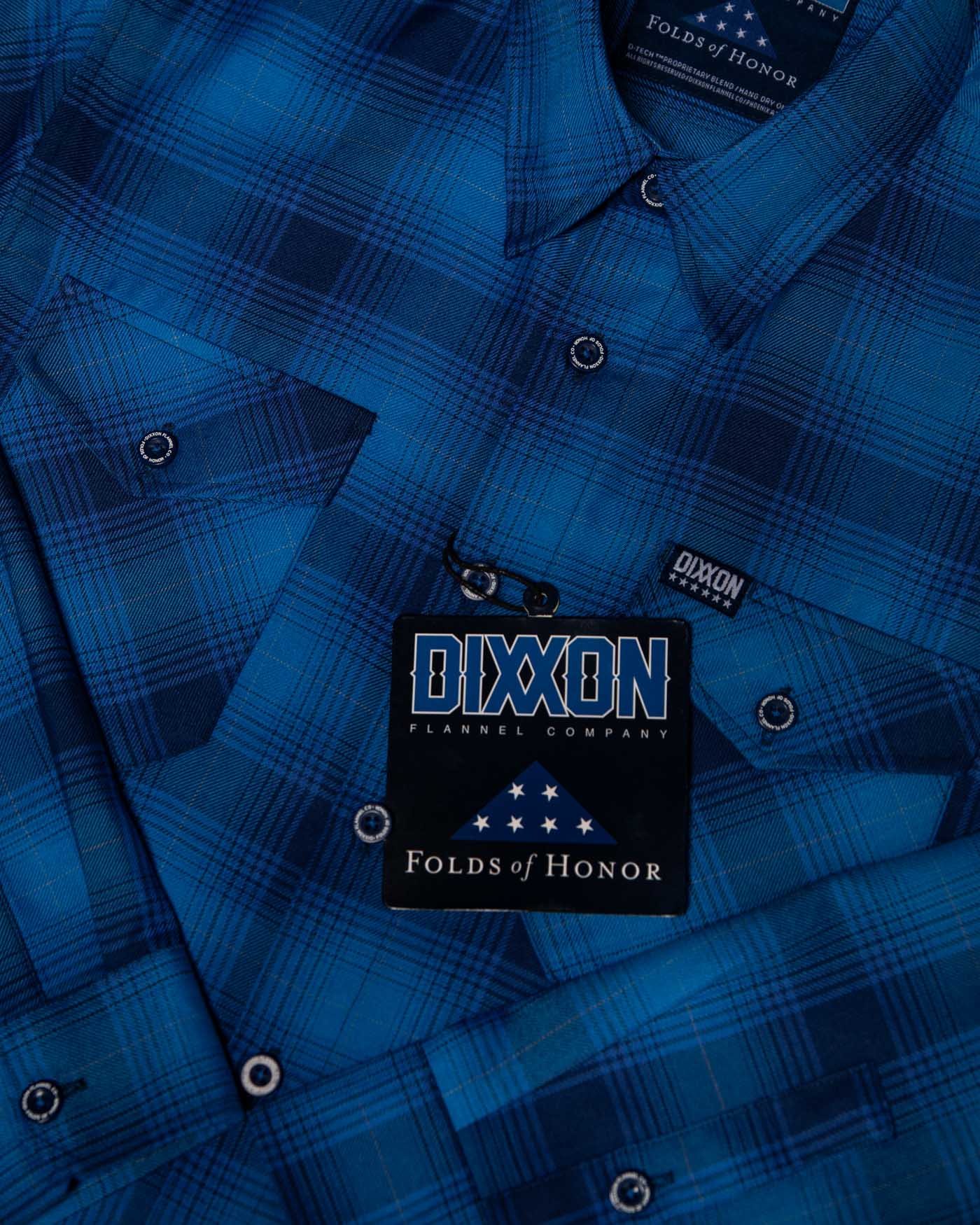 Folds of Honor Men's Long Sleeve Dixxon Flannel - Image 7
