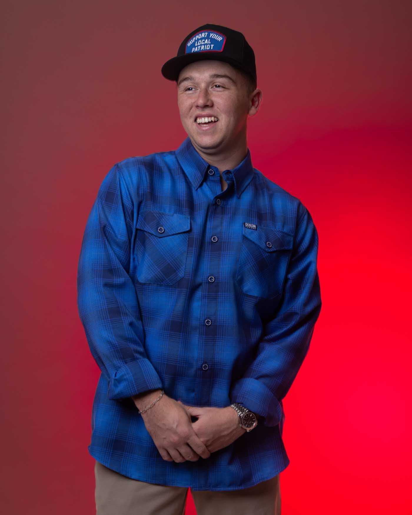Folds of Honor Men's Long Sleeve Dixxon Flannel