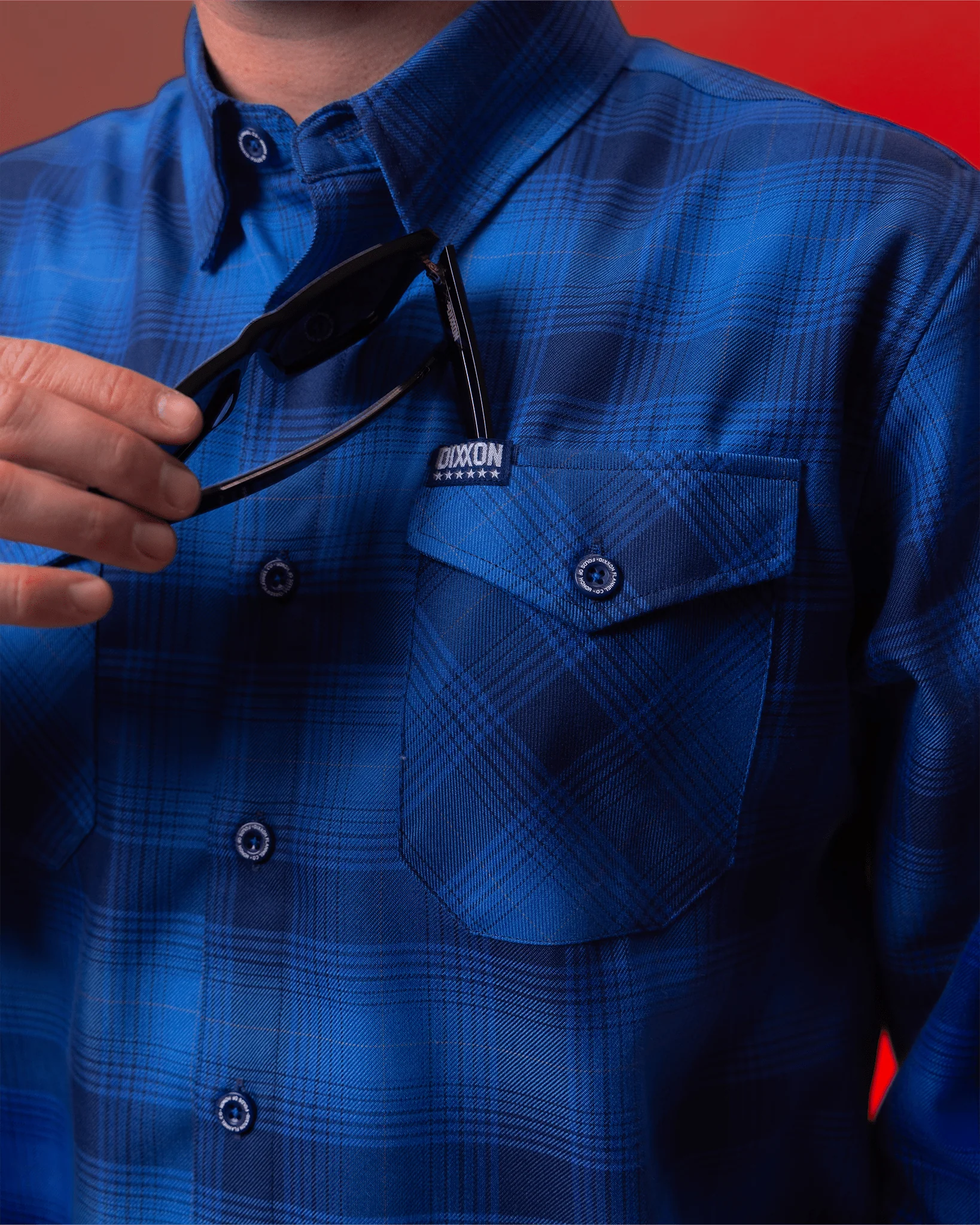Folds of Honor Men's Long Sleeve Dixxon Flannel - Image 5