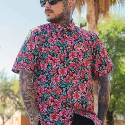 Alternative view of Maka Dixxon Short Sleeve Party Shirt