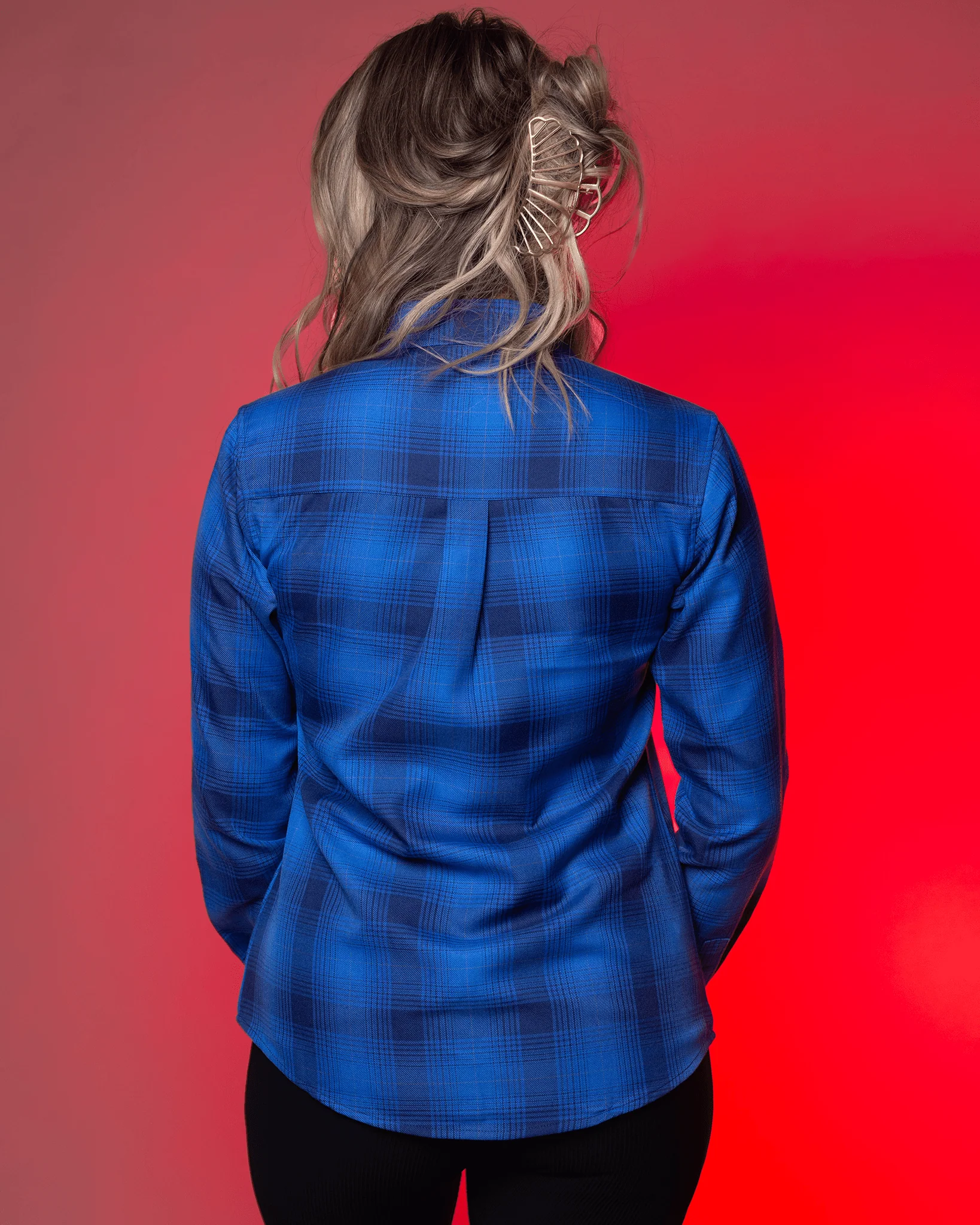 Folds of Honor Long Sleeve Ladies Dixxon Flannel - Image 3
