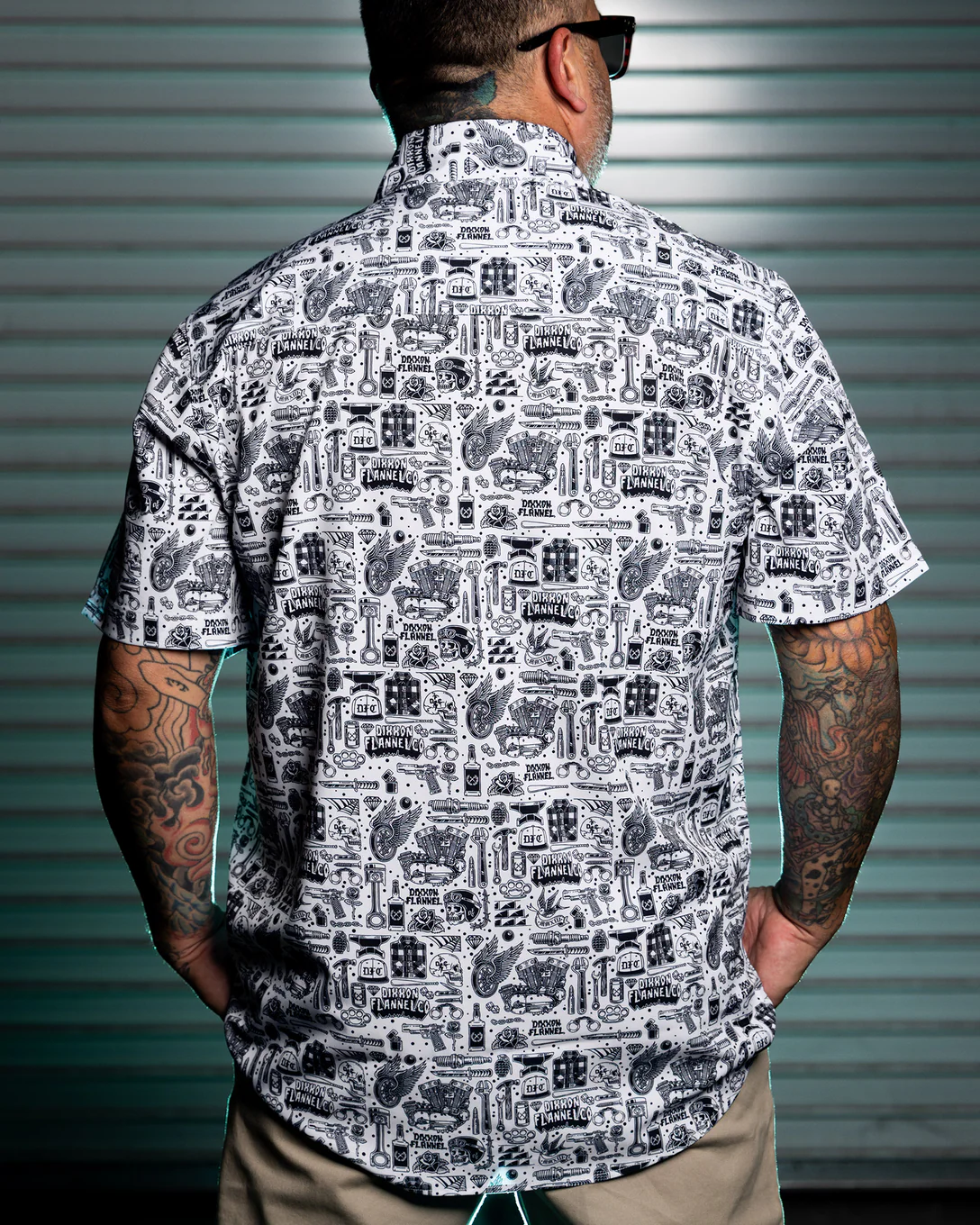 Essentials Dixxon Short Sleeve Party Shirt - Image 3