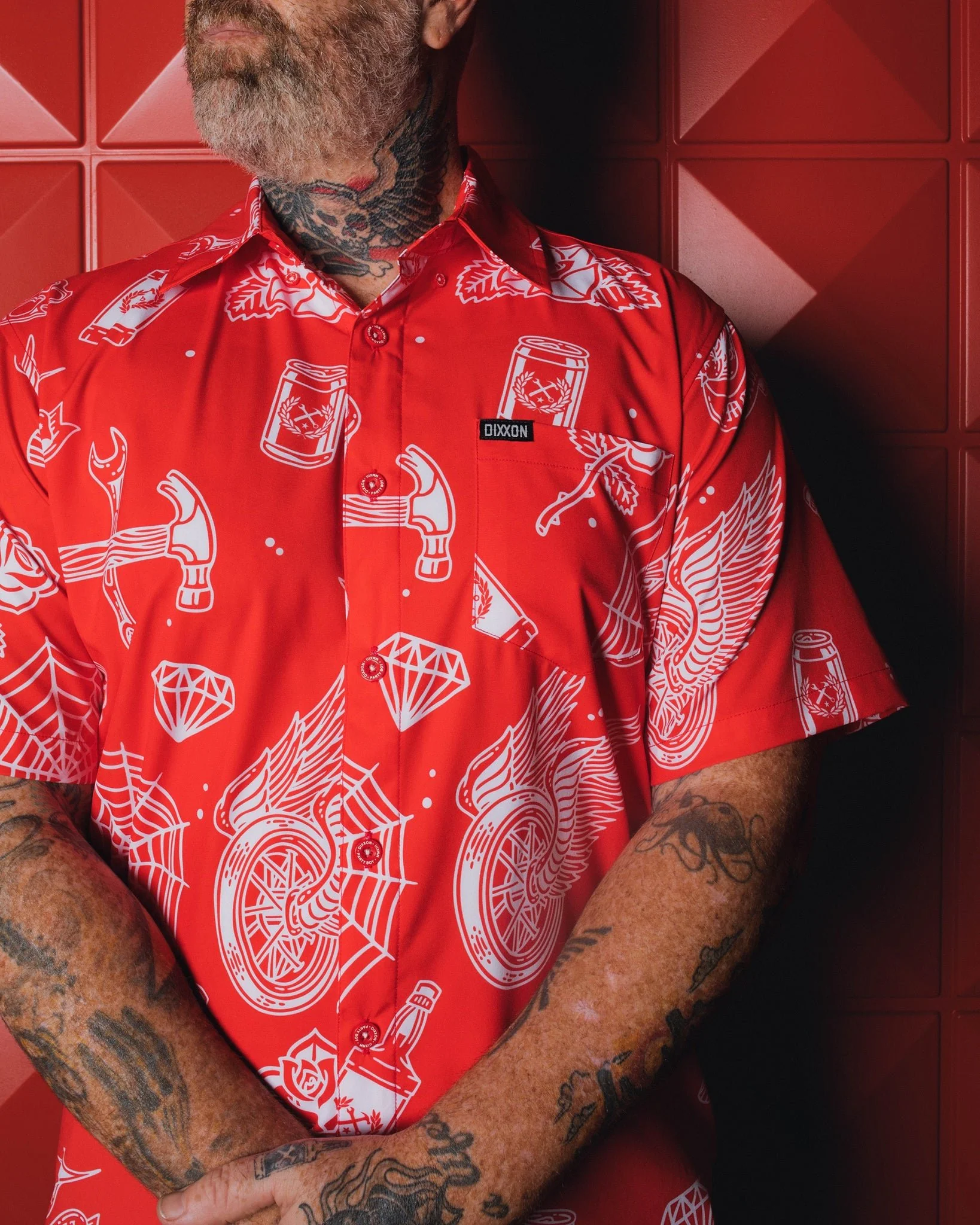 Party Boy 10 Yr Short Sleeve Dixxon Party Shirt - Image 2