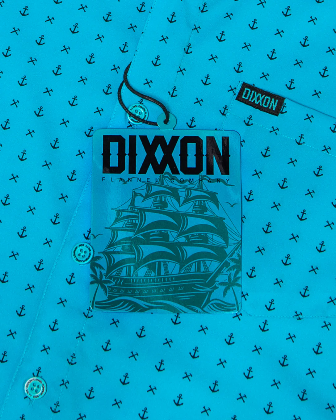 Salty Dogs Short Sleeve Dixxon Party Shirt - Image 2