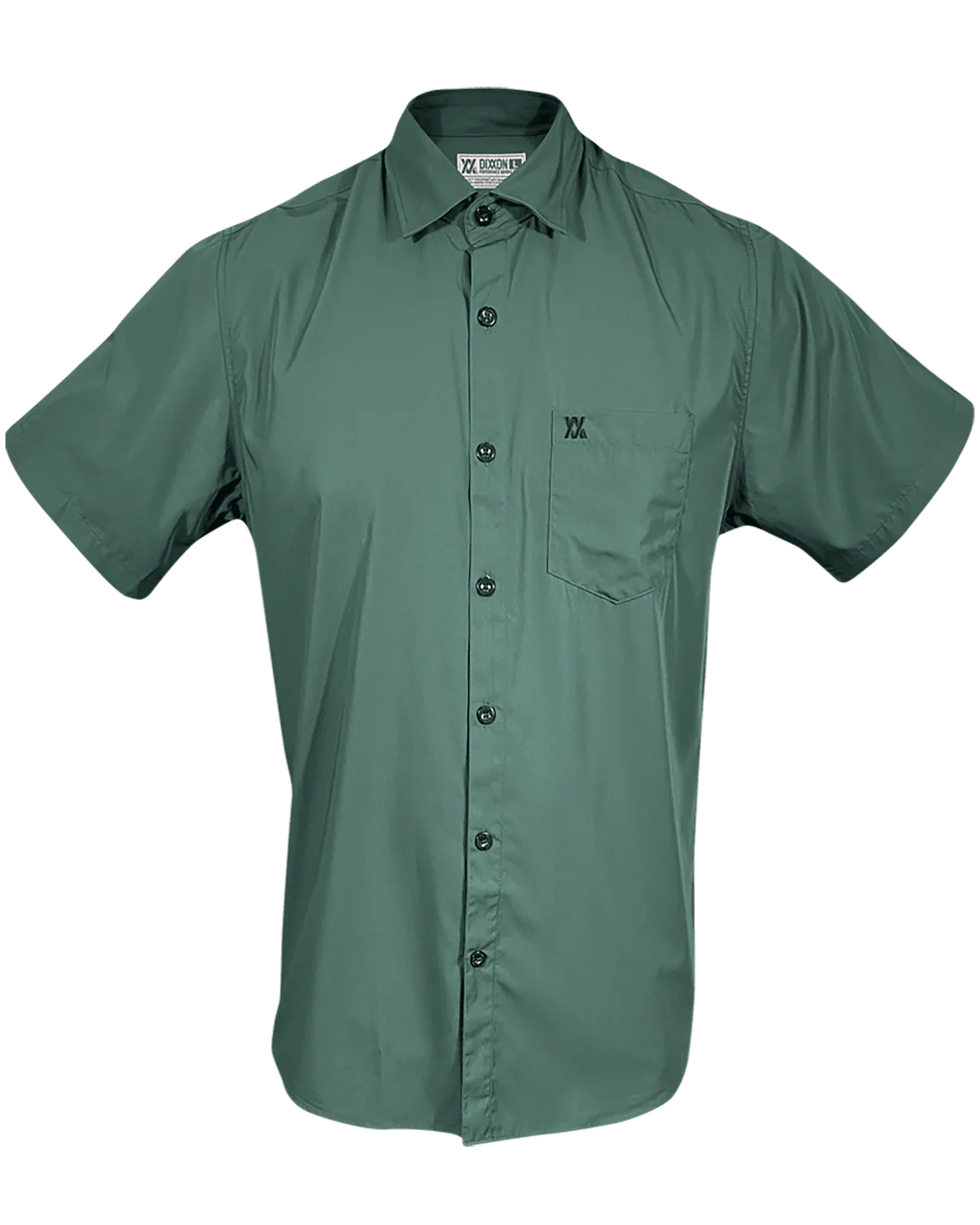Solid Green Dixxon 2.0 Bamboo Shirt - Image 3