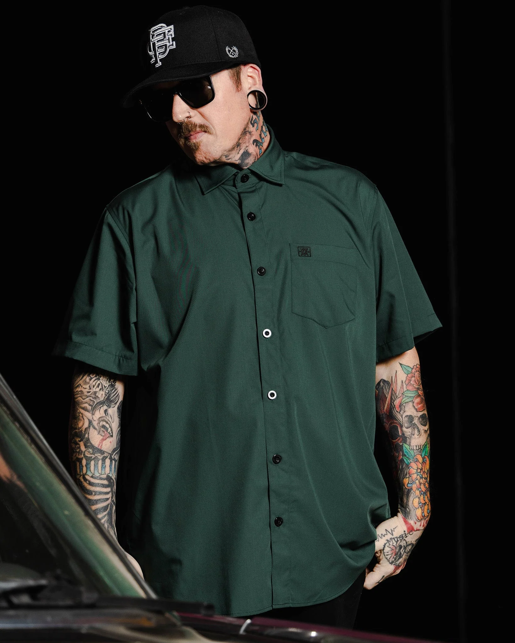 Solid Green Dixxon 2.0 Bamboo Shirt