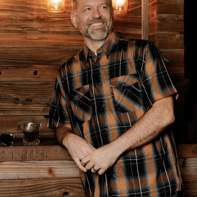 Smoked Oak Short Sleeve Dixxon Bamboo Shirt