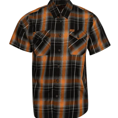 Smoked Oak Short Sleeve Dixxon Bamboo Shirt - Image 4