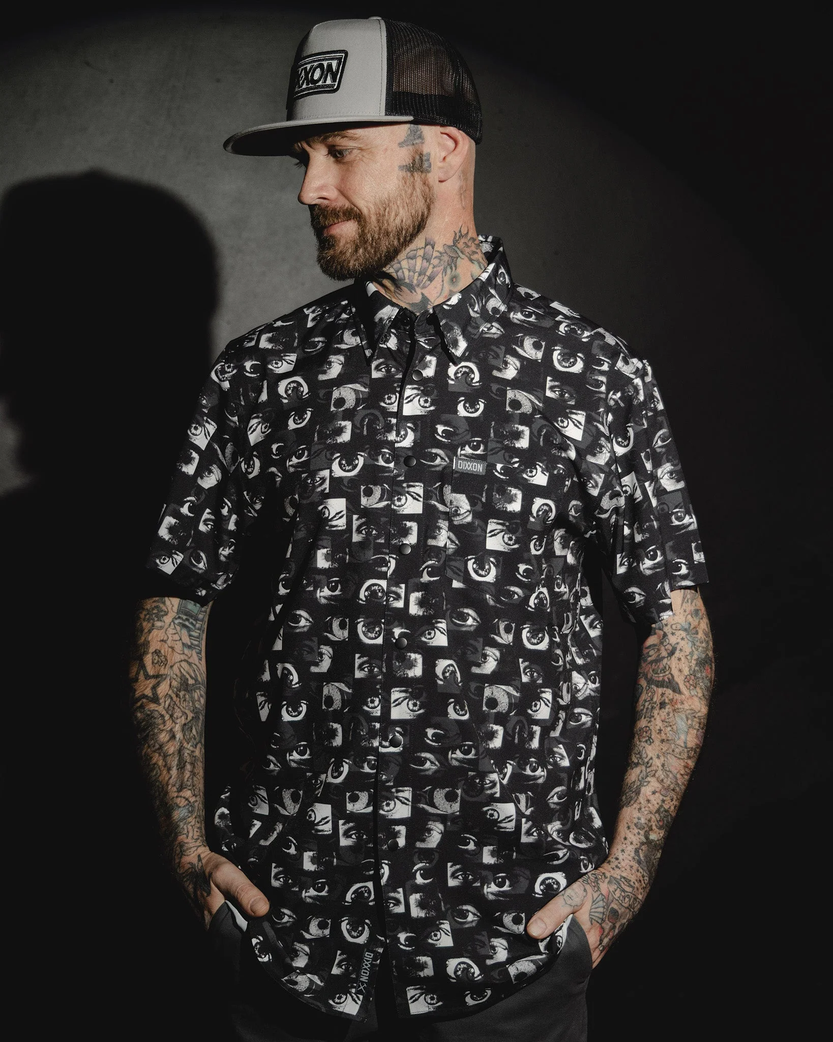 All Eyes Short Sleeve Dixxon Party Shirt