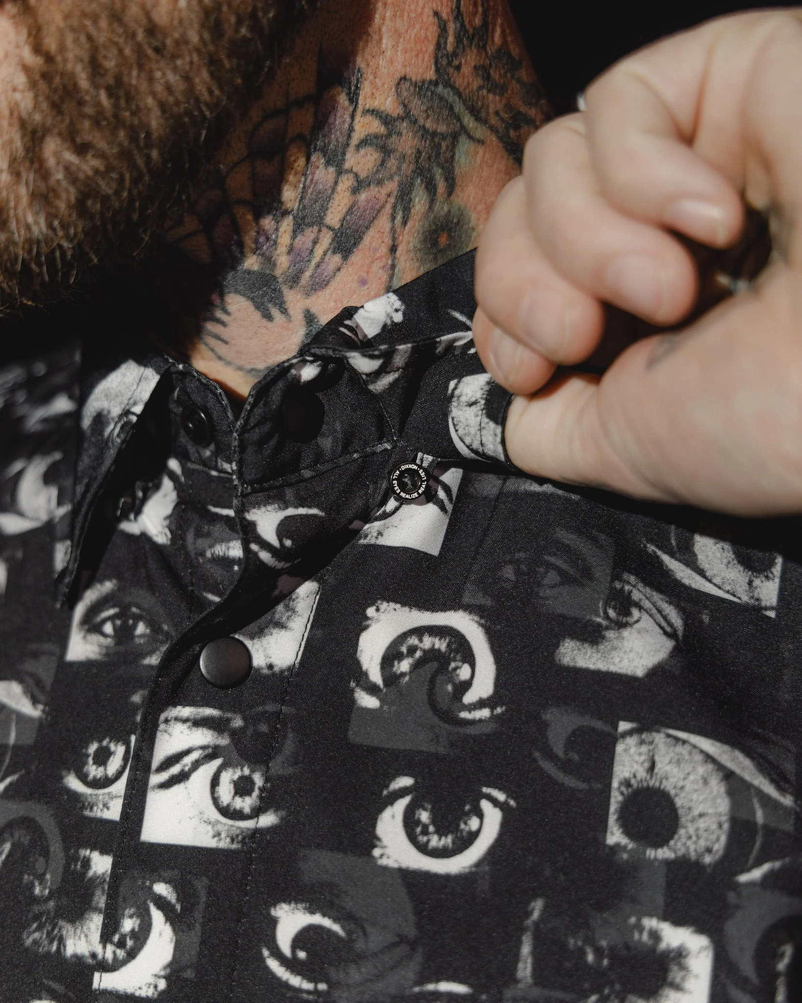 All Eyes Short Sleeve Dixxon Party Shirt - Image 3