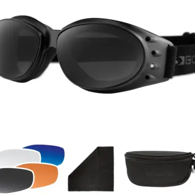 Cruiser 3 Matte Black Frame Bobster Goggles