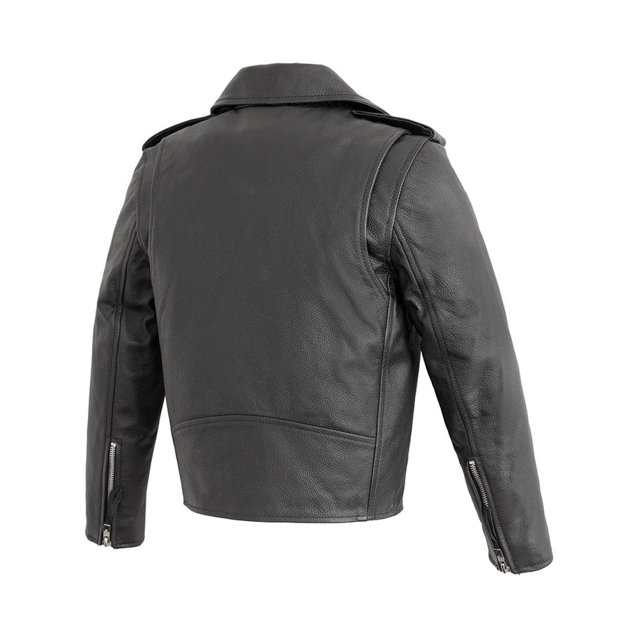 Cry Baby Childrens Leather Jacket - Image 2