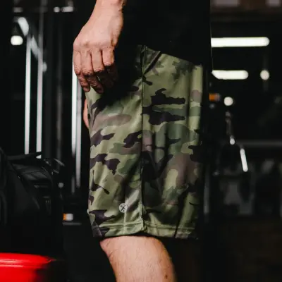 Overtime Camo Dixxon lounge shorts - Image 3