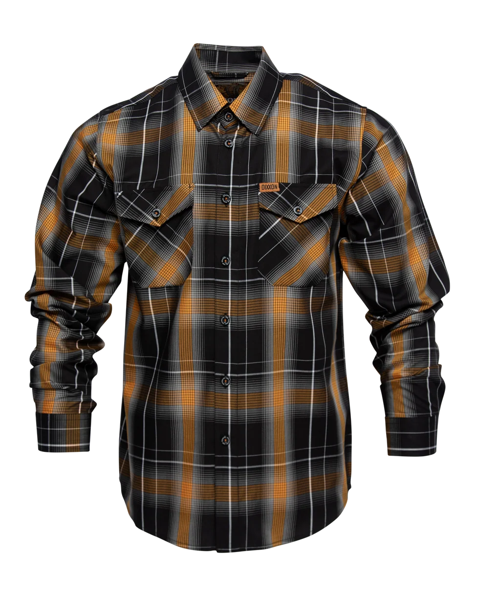 Smoked Oak Dixxon Long Sleeve Bamboo Shirt - Image 2