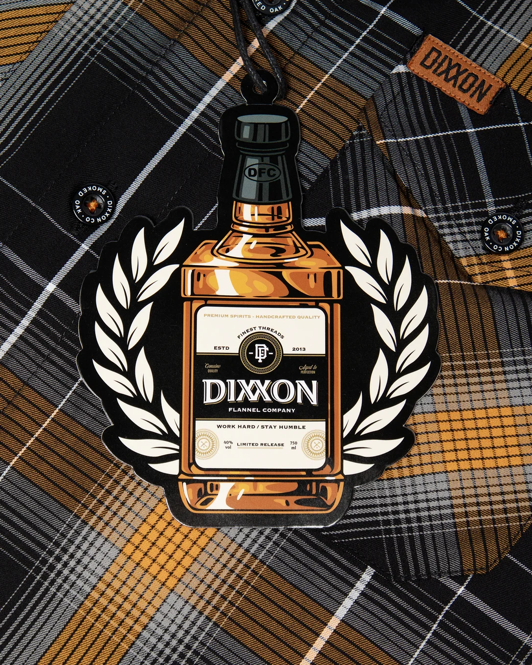 Smoked Oak Dixxon Long Sleeve Bamboo Shirt - Image 5