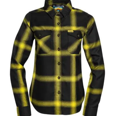 Atomic Ladies Long Sleeve Dixxon Flannel - Image 4