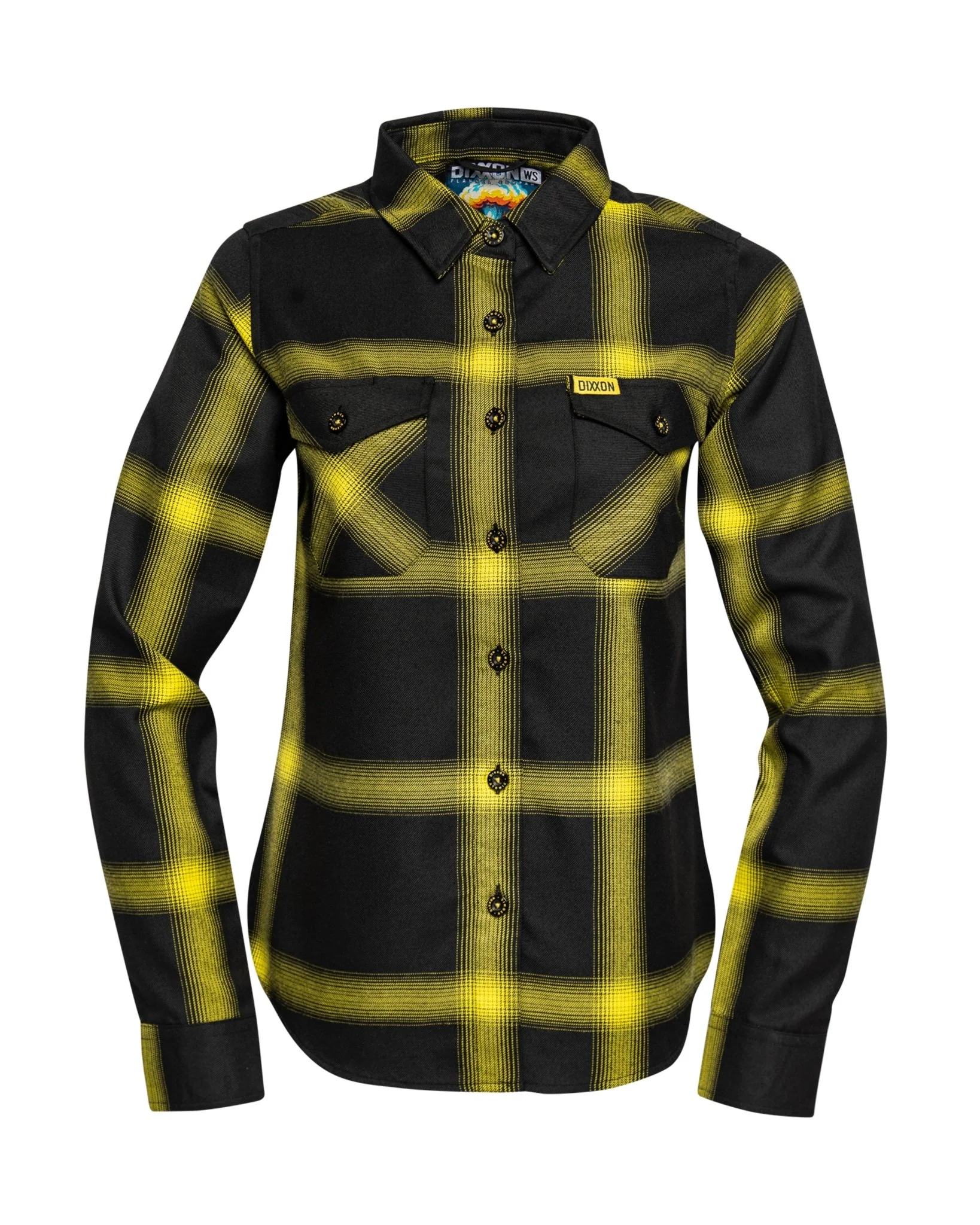 Atomic Ladies Long Sleeve Dixxon Flannel - Image 4
